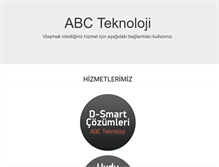Tablet Screenshot of abcteknoloji.net
